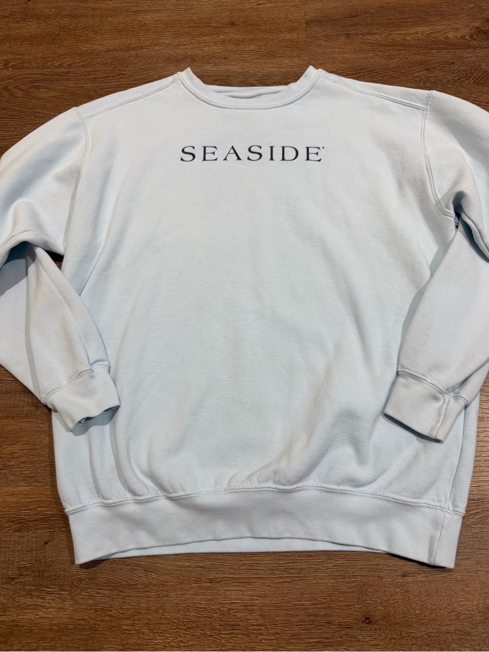 The Seaside Style Comfort Colors Large Ring Spun Garment Dyed Sweatshirt Unisex